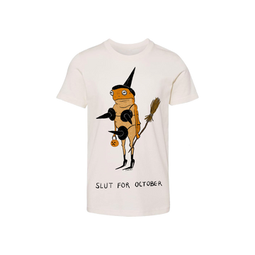 Slut for October Tee Shirt (READ DESCRIPTION)